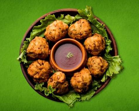 Order Seasoned Veggie Poppers  (Vegan) food online from Ministry Of Curry store, Oakland on bringmethat.com