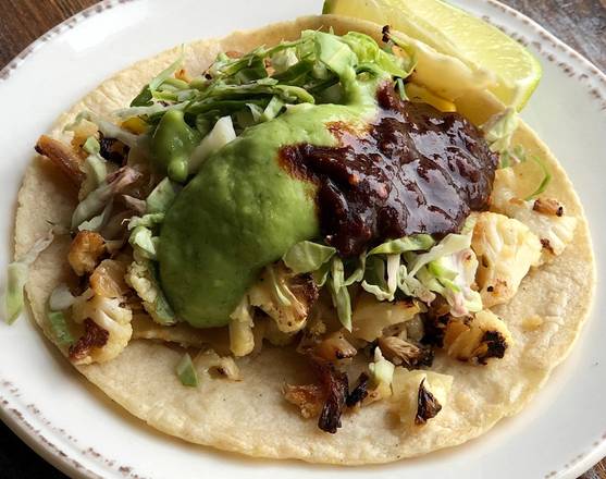 Order Cauliflower Tacos (Vegan) food online from Gringos & Mariachis store, Bethesda on bringmethat.com