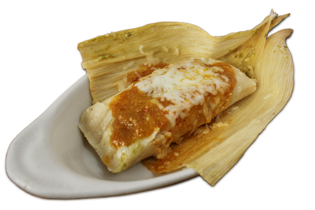 Order .Chicken Tamale. food online from La Fogata Mexican Restaurant store, Los Angeles on bringmethat.com