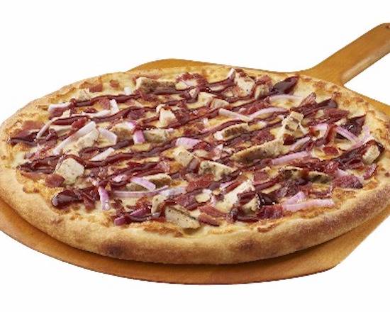 Order Large Western BBQ Chicken Pizza food online from Blackjack Pizza store, Colorado Springs on bringmethat.com