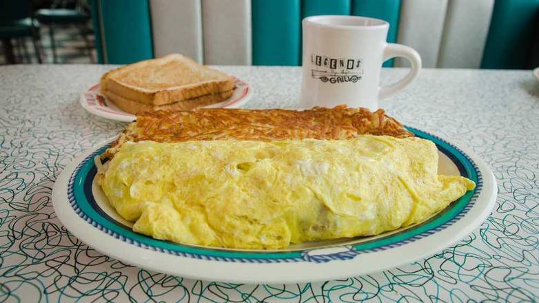 Order Vegetarian Omelette food online from Red Olive store, Dearborn on bringmethat.com