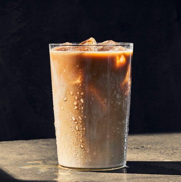 Order Iced Caffe Latte food online from Panera Bread-Colerain Township store, Cincinnati on bringmethat.com