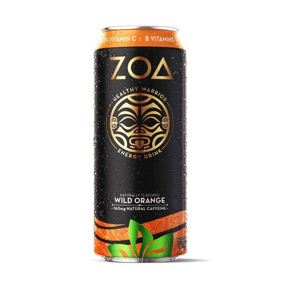 Order ZOA Wild Orange 100 Calorie Energy Drink, 16 OZ food online from CVS store, JOHNSON CITY on bringmethat.com