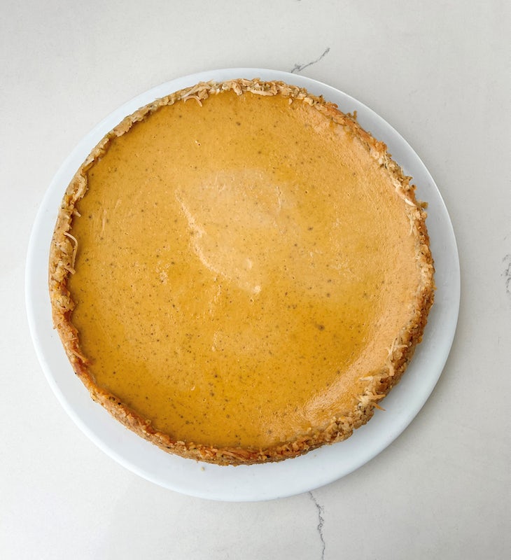 Order Pumpkin Pie Cheesecake food online from Bellagreen store, Houston on bringmethat.com