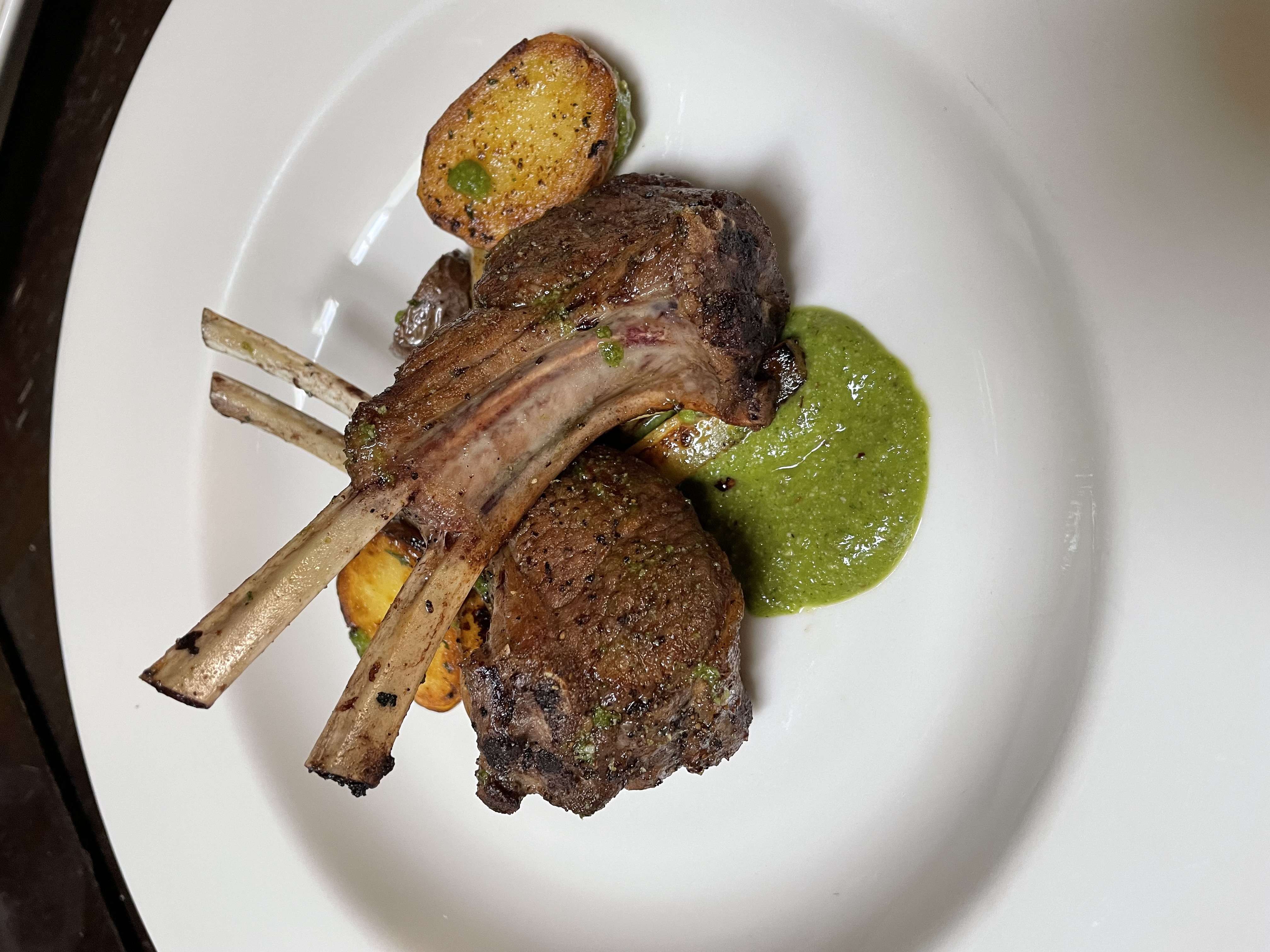 Order New Zealand Lamb Chops food online from Sage Bistro store, Alhambra on bringmethat.com
