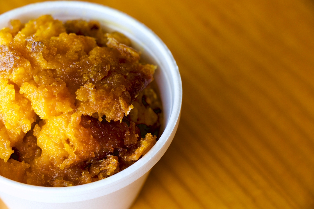 Order Sweet Potato Casserole food online from 2 Guys 1 Pit Bbq & Catering store, Tomball on bringmethat.com