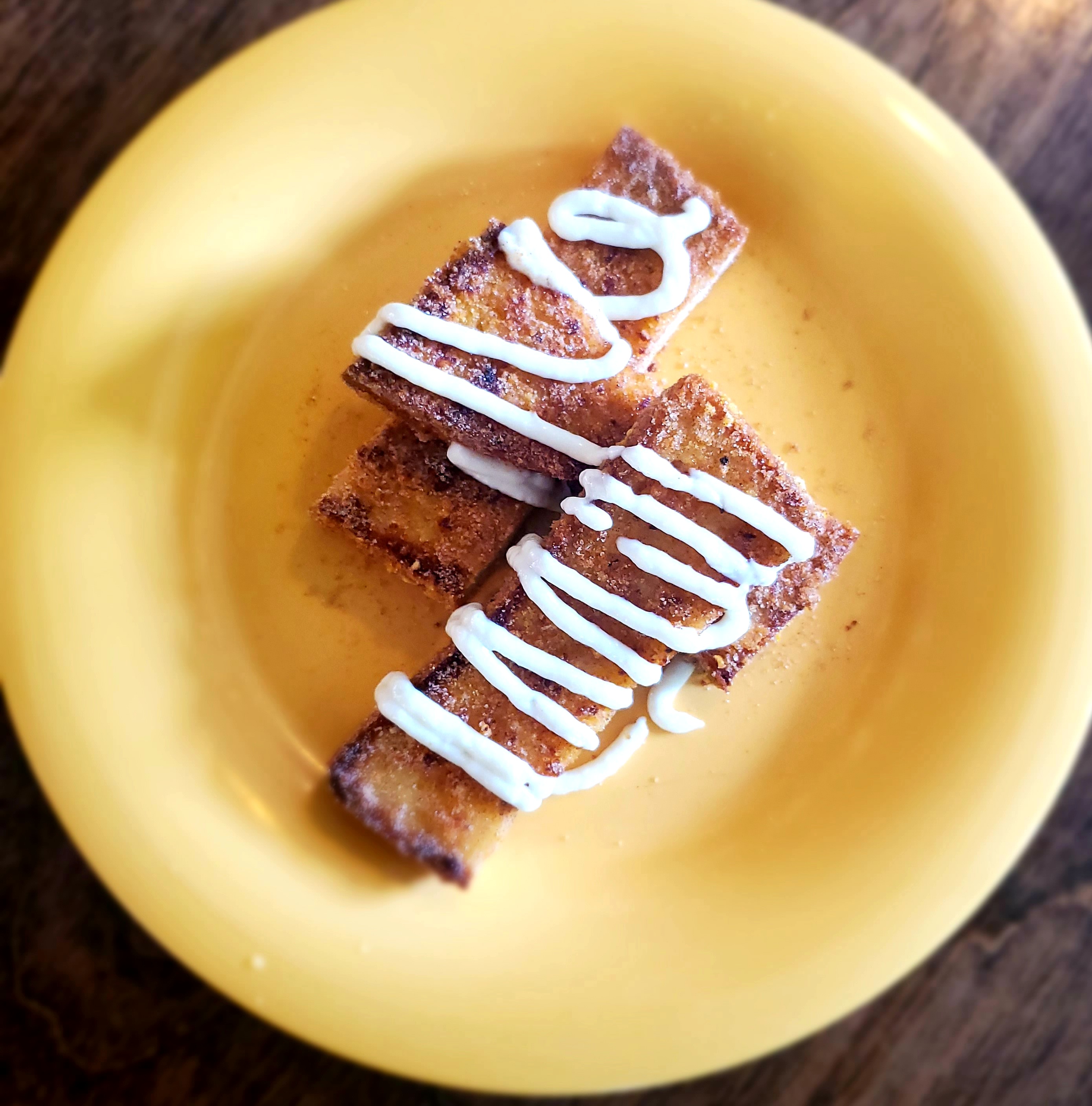 Order Kid's Churro French Toast  food online from Blu Jam Cafe store, Los Angeles on bringmethat.com