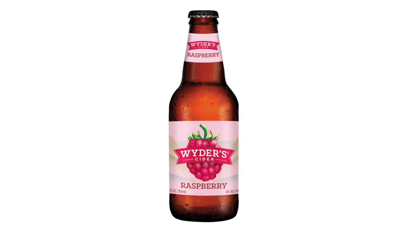 Order Wyders Dry Raspberry Cider 6x 12oz Bottles food online from Dimension Liquor store, Lake Forest on bringmethat.com