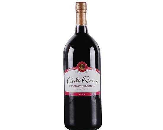 Order Carlo Rossi Cabernet Sauvignon, 1.5L bottle (11% ABV) food online from Central Liquor Market store, Los Angeles on bringmethat.com