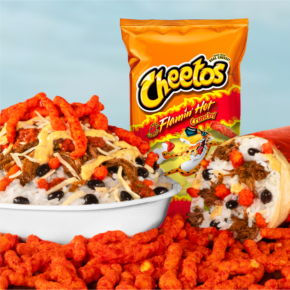 Order Cheetos Flamin' Hot food online from Hothead Burritos store, Evansville on bringmethat.com