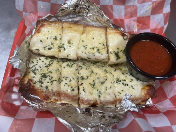 Order Cheesy Bread food online from Mineos Pizza & Wings store, Franklin on bringmethat.com
