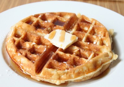 Order Golden Belgium Waffle food online from Red Apple store, Palatine on bringmethat.com