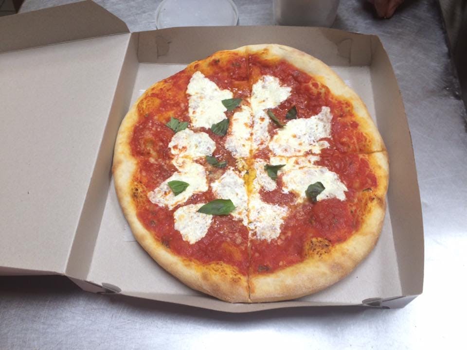 Order Margherita Pizza - Small (6 Slices) food online from Pizza Time Restaurant store, Wappingers Falls on bringmethat.com