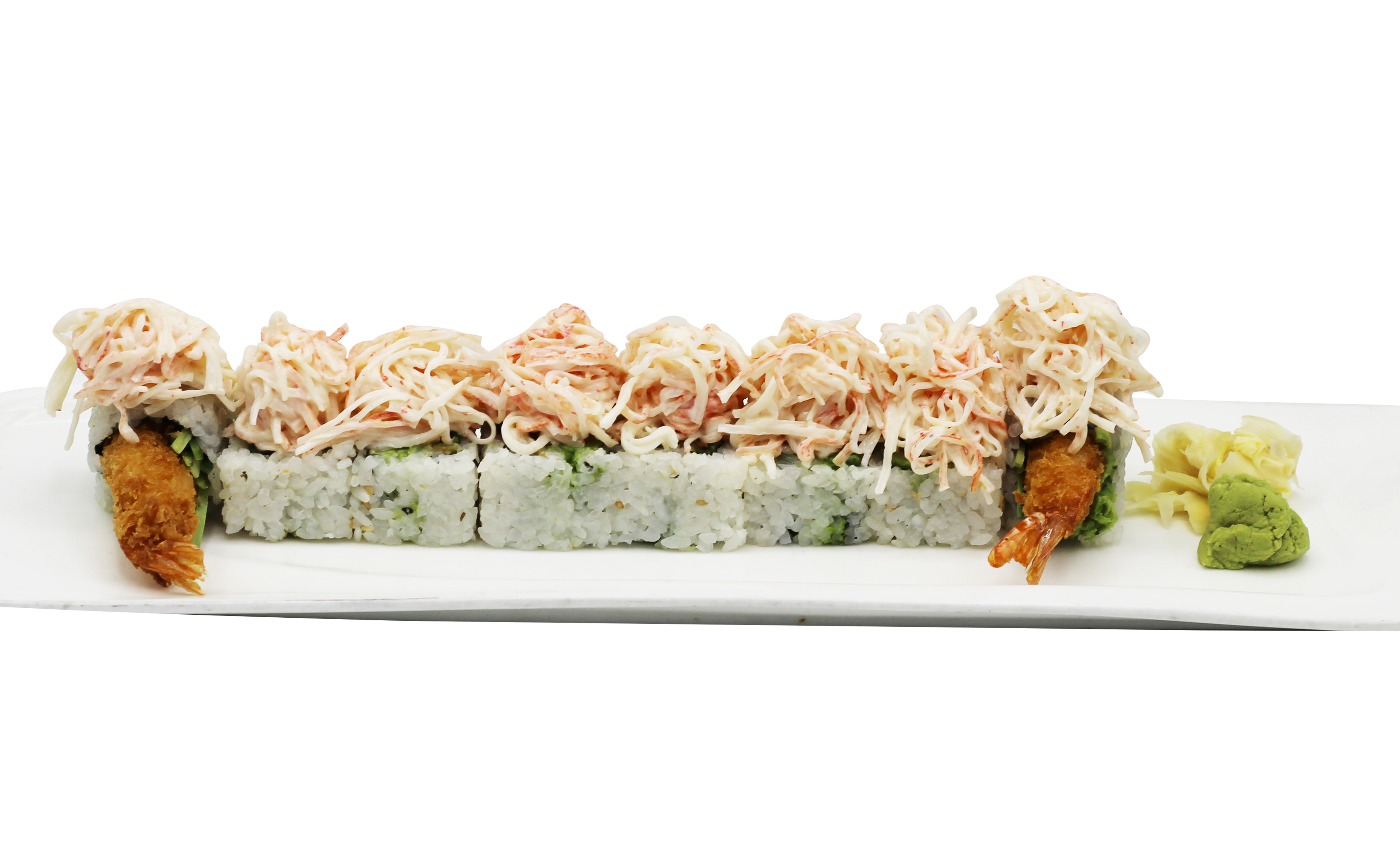 Order Deluxe Shrimp Tempura Roll (8 pc.) food online from Chin-Chin Cafe store, Ashburn on bringmethat.com