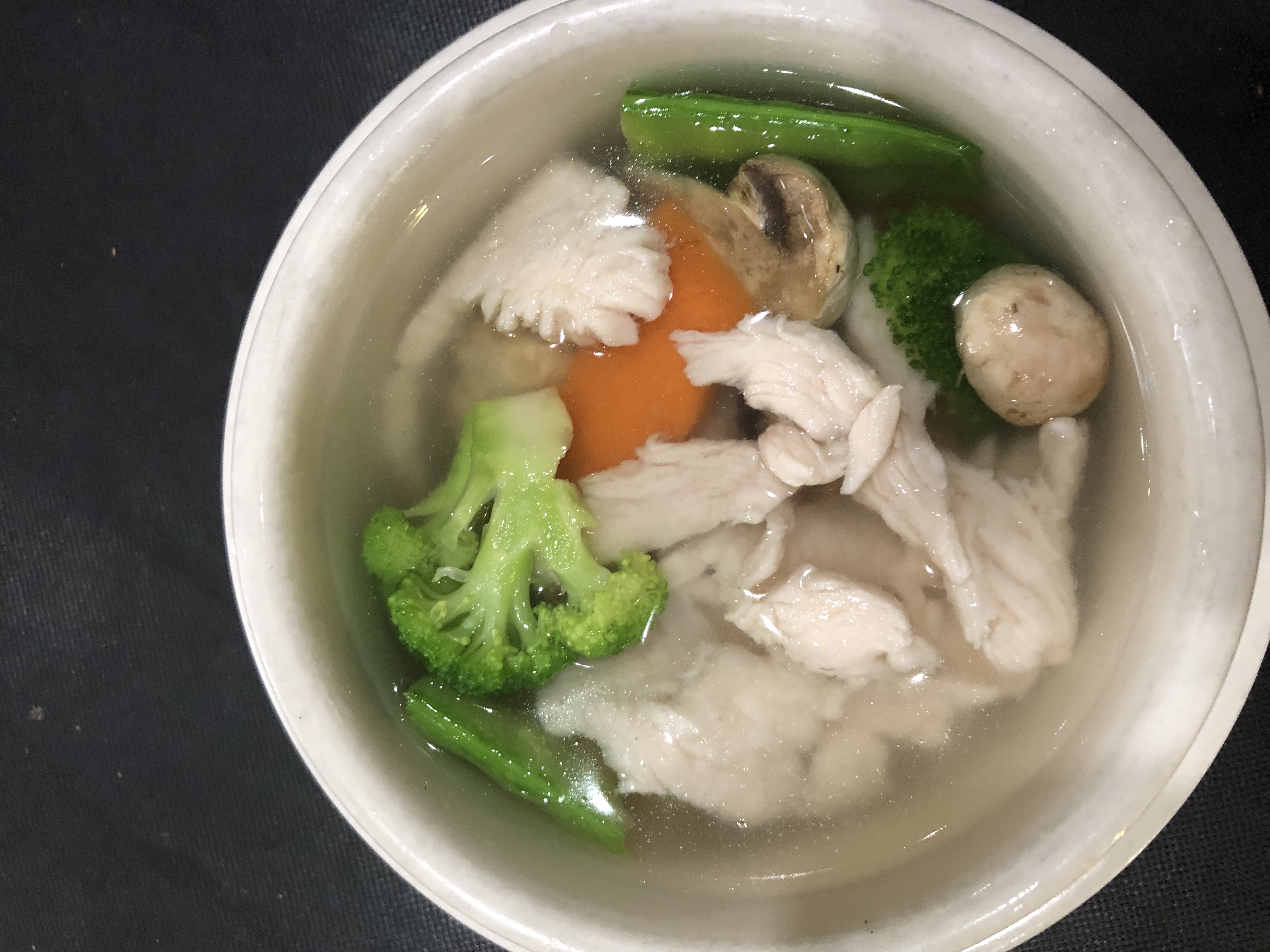 Order Chicken Vegetable Soup food online from Taipei Express store, Houston on bringmethat.com
