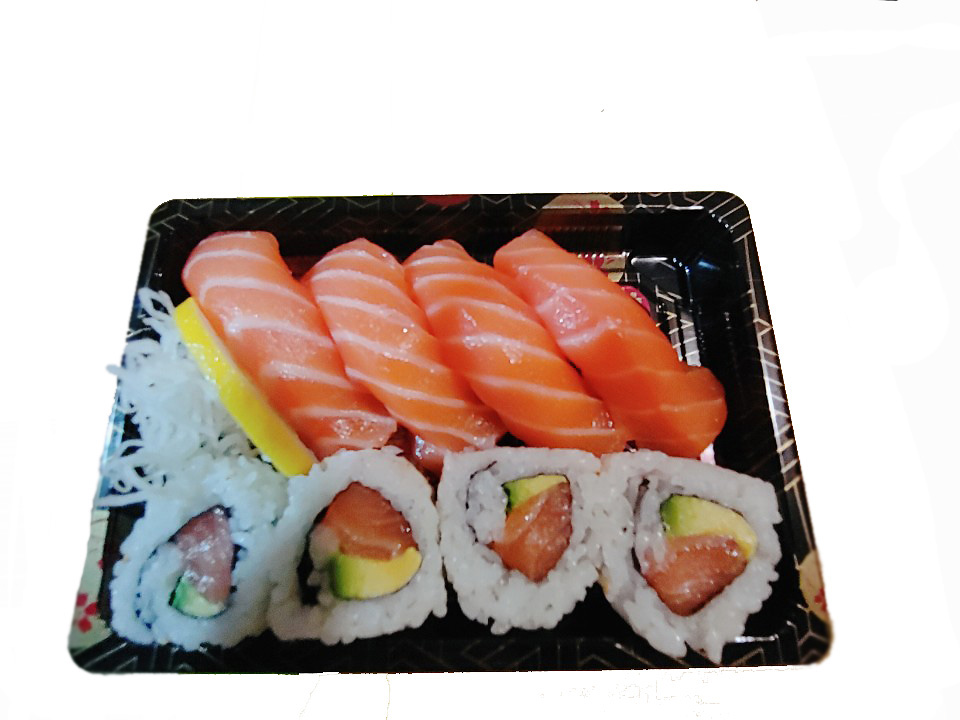 Order Salmon Combo food online from Arata Sushi & Bowl store, Las Vegas on bringmethat.com