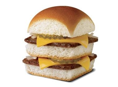 Order Double Cheese Slider food online from White Castle store, Las Vegas on bringmethat.com