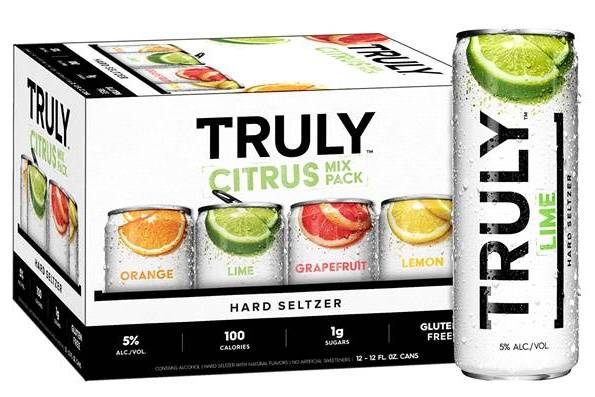 Order Truly Citus Variety pack 12pk 12oz 12 packs food online from Divine Wine and Spirits store, San Diego on bringmethat.com