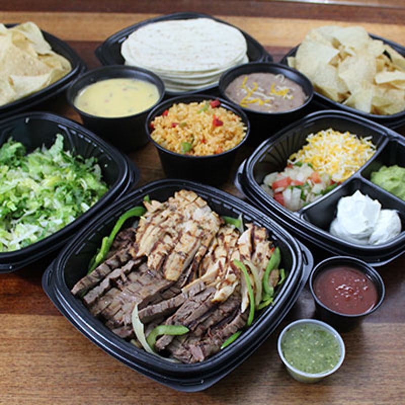 Order Family Fajitas (Serves 2-3) food online from Abuelo store, Myrtle Beach on bringmethat.com