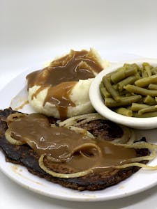 Order BEEF LIVER AND ONIONS W/ GRAVY food online from Millers Country Kitchen store, Middletown on bringmethat.com