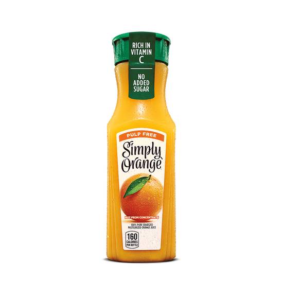 Order Simply® Orange Juice food online from Burger King store, Raleigh on bringmethat.com