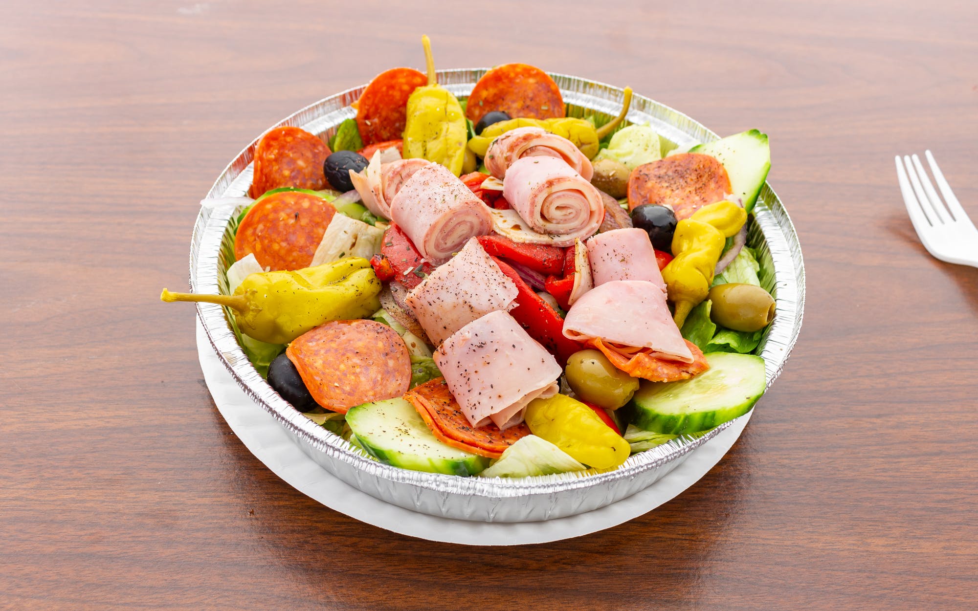 Order Antipasto Salad food online from Donna Pizza store, Palisades Park on bringmethat.com