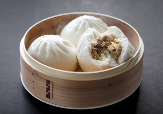 Order Bok Choy & Pork ‘Bao' Buns (菜肉包) food online from Dumpling Baby China Bistro store, San Francisco on bringmethat.com
