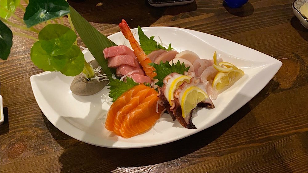 Order Sashimi Special (Large) food online from Naked Fish Japanese Restaurant store, Chino Hills on bringmethat.com