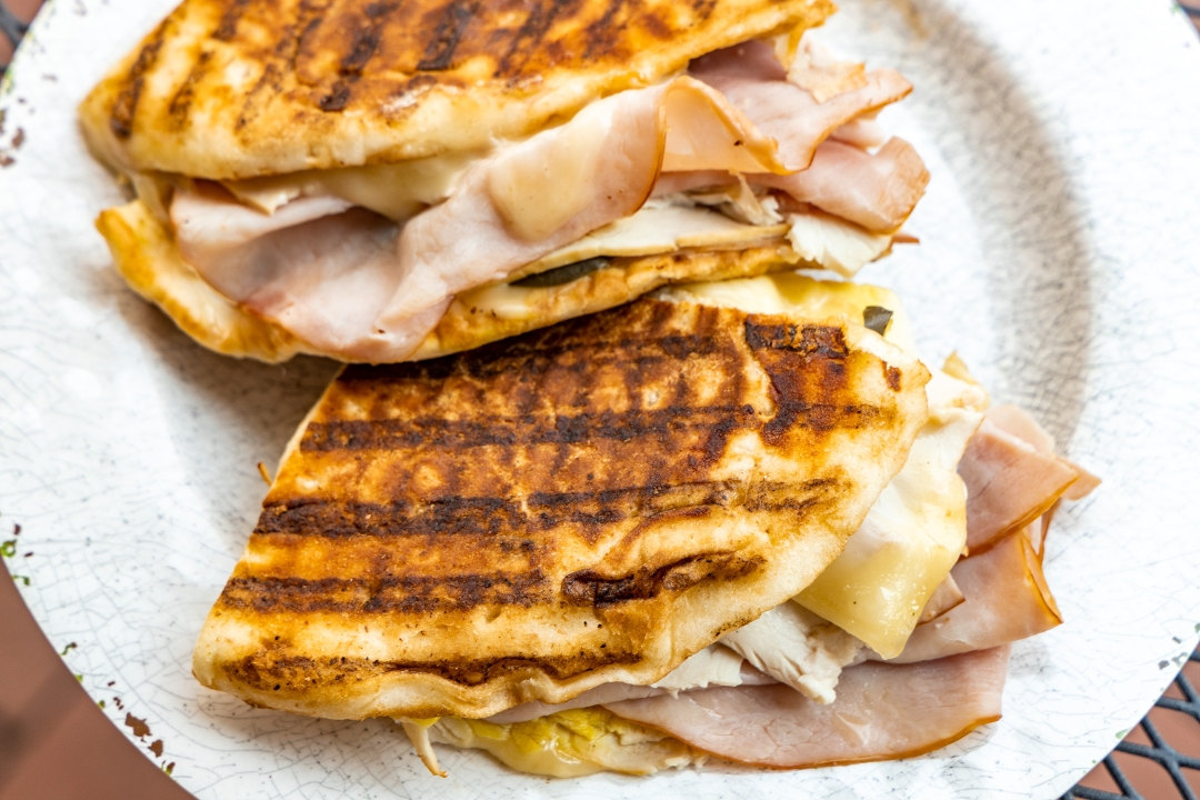 Order #27 Panini - Cubano food online from Aux Delices store, Darien on bringmethat.com