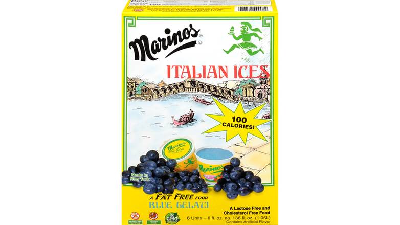 Order Marinos Blue Gelati Italian Ice food online from Trumbull Mobil store, Trumbull on bringmethat.com