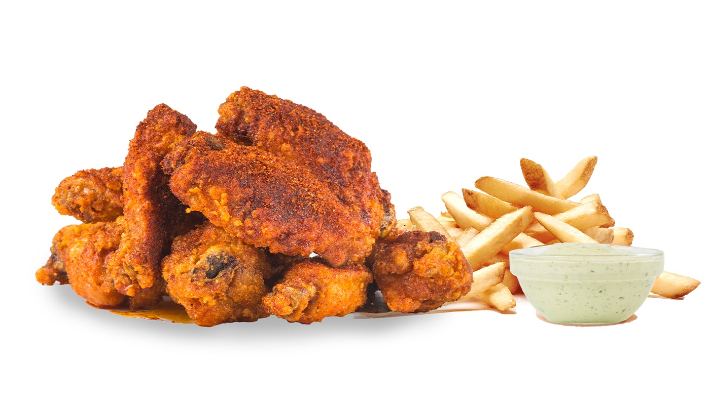 Order 12 Wing Combo food online from Starbird Wings store, Campbell on bringmethat.com