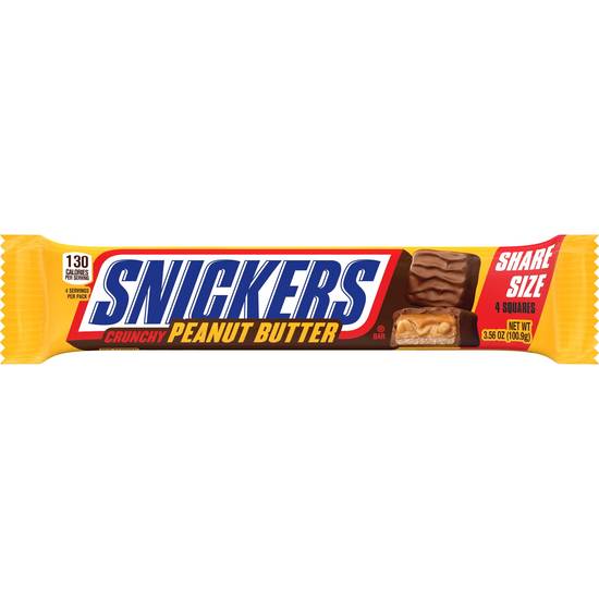 Order SNICKERS, Peanut Butter Chocolate Candy Bar, 3.56 Oz food online from Cvs store, MONTEZUMA on bringmethat.com