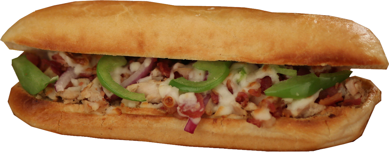 Order Chicken Bacon Ranch Sandwich food online from Cheezie Pizza store, Wichita on bringmethat.com