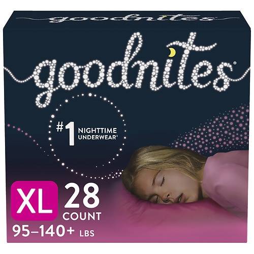 Order GoodNites Girls' Nighttime Bedwetting Underwear XL - 9.0 ea food online from Walgreens store, Elk Grove on bringmethat.com