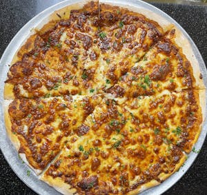Order Start with just Cheese Pizza food online from Cueva Bar store, San Diego on bringmethat.com