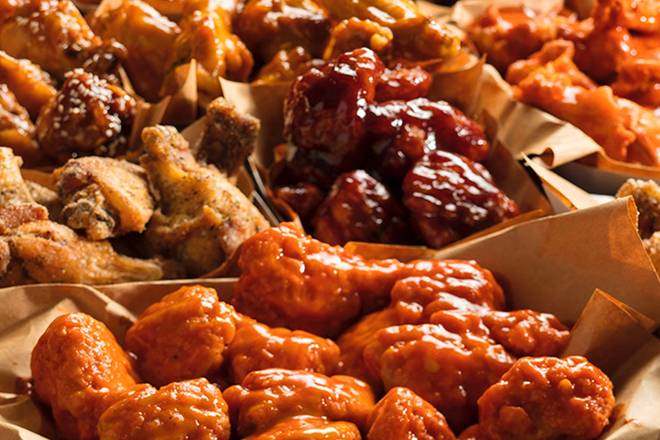 Order 50 PC BONELESS WINGS food online from Charleys Cheesesteaks and Wings - Oxon Hill Plaza - MD store, Oxon Hill on bringmethat.com
