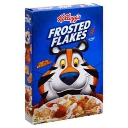 Order Kellogg's Frosted Flakes Cereal (13.5 oz) food online from Light Speed Market store, Marietta on bringmethat.com