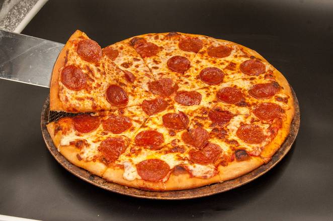 Order Pepperoni or Cheese Pizza food online from Lalis Pizza store, Lynwood on bringmethat.com