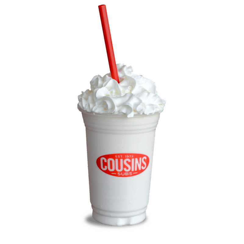 Order Regular Shake food online from Cousins Subs store, Franklin on bringmethat.com