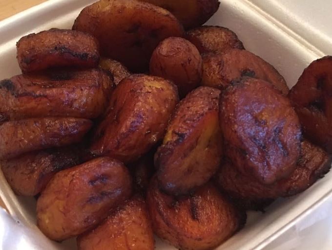 Order Maduros/sweet plantains food online from Mi Tierra Restaurant store, Belleville on bringmethat.com