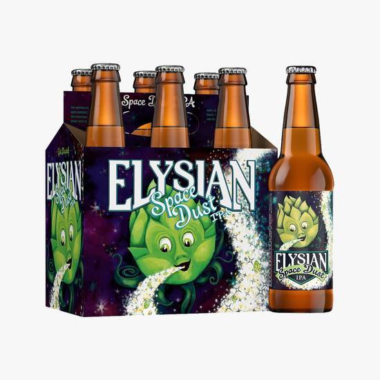 Order Elysian Space Dust IPA, 6pk bottle domestic beer (8.2% ABV) food online from Adobe Wine & Liquors store, Fountain Hills on bringmethat.com