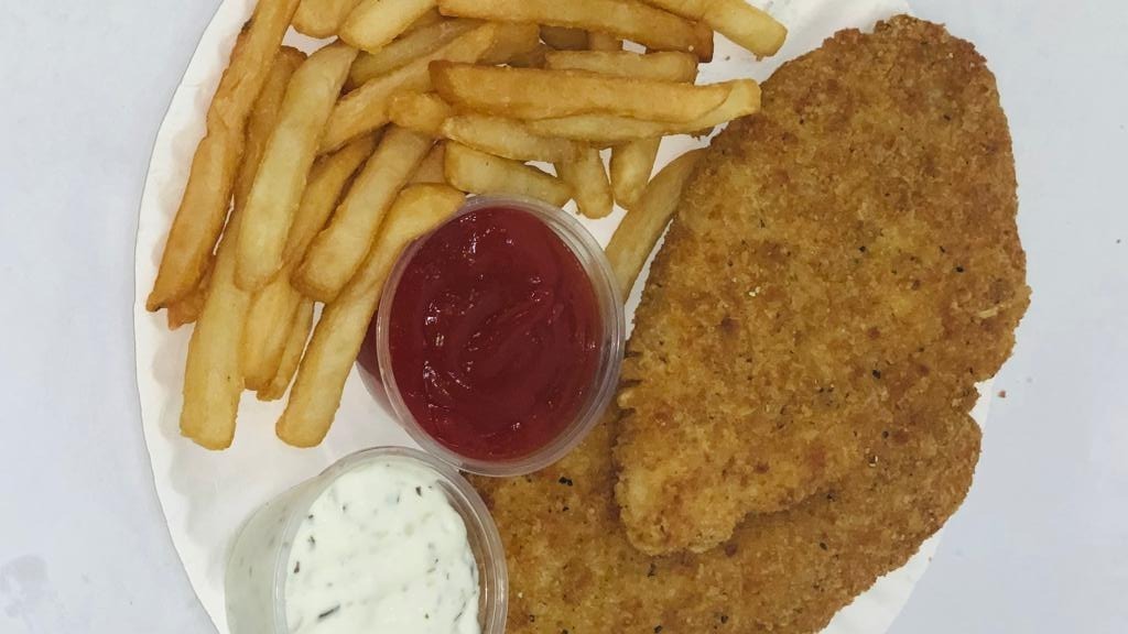 Order Tilapia Fillet (2 Pcs with Fries) food online from NY Famous Deli store, Bronx on bringmethat.com