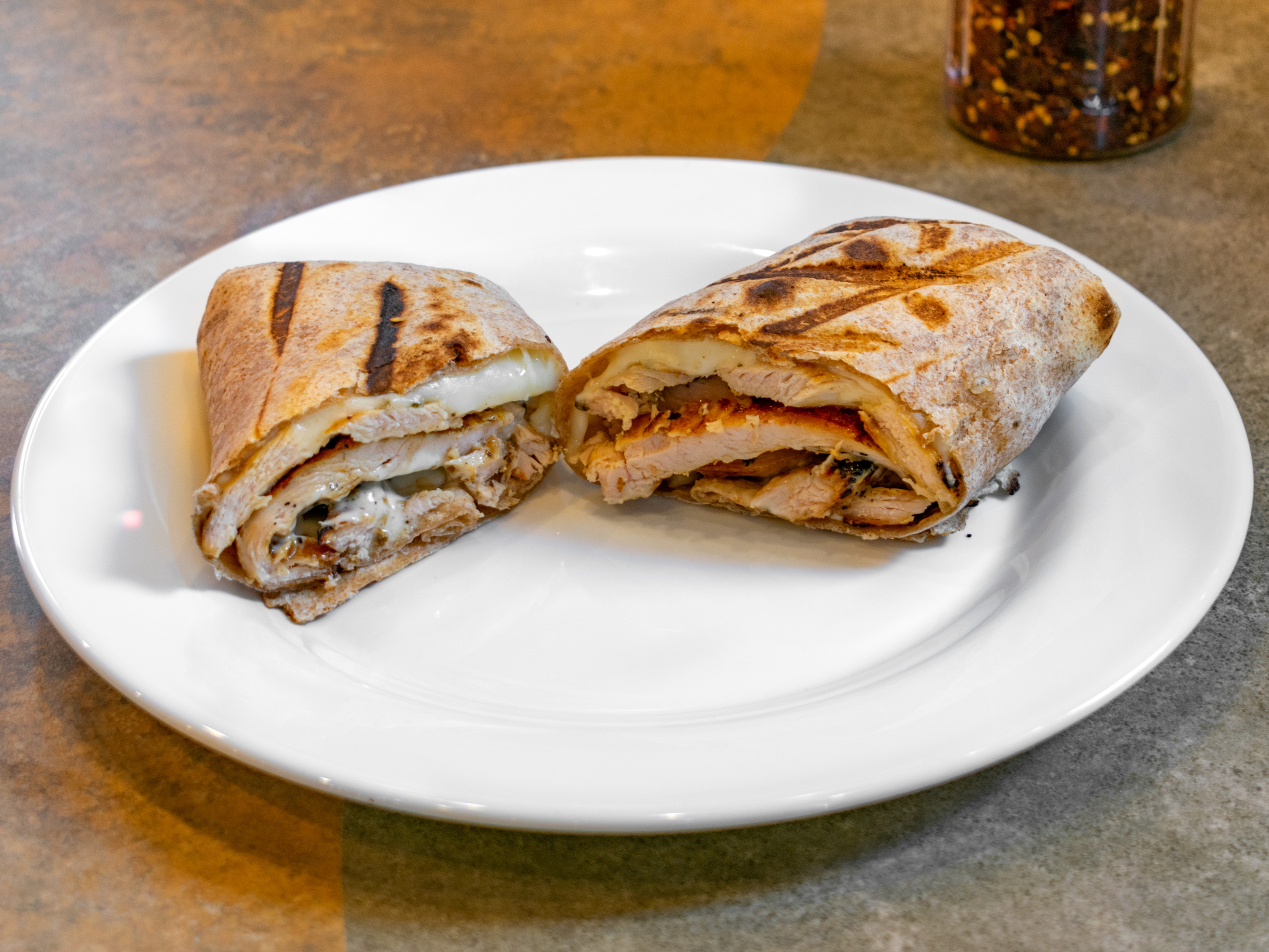 Order Grilled Chicken Ranch WRAP(Ranch,provolone) food online from Pizzeria Hoboken store, Hoboken on bringmethat.com
