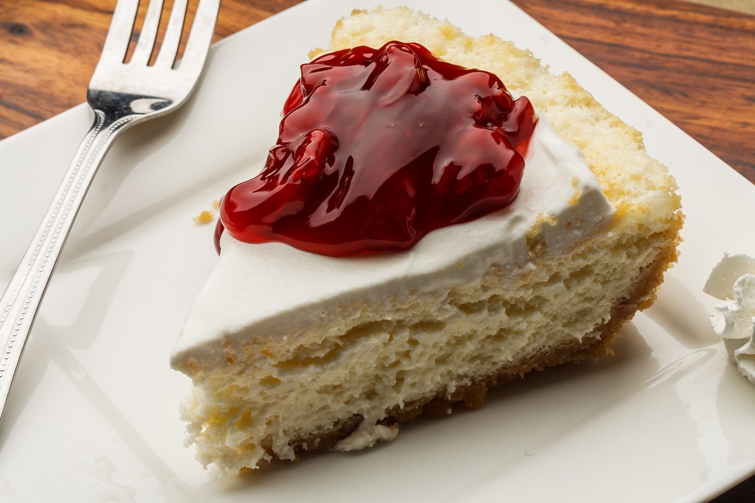 Order Cheesecake with Cherry Topping food online from Piccadilly Cafeteria store, Jackson on bringmethat.com