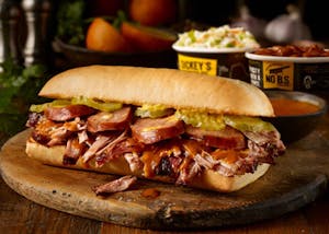 Order Cueban Sandwich Plate food online from Dickey's Barbecue Pit store, Whittier on bringmethat.com