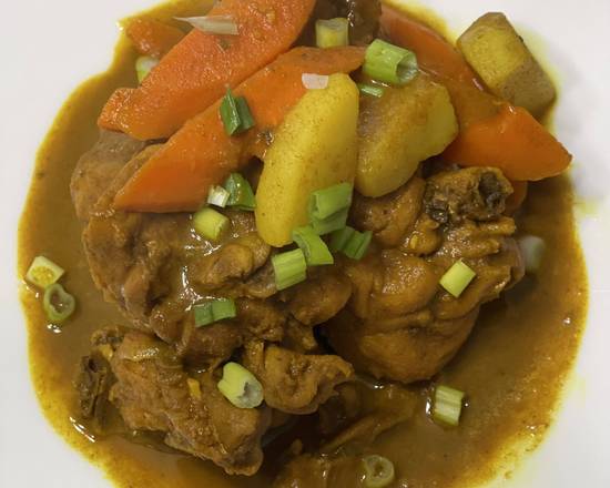 Order Curry Chicken food online from Jamrok Caribbean Buffet Inc store, Clarksville on bringmethat.com