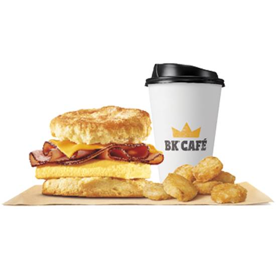Order Ham, Egg & Cheese Biscuit Meal food online from Burger King store, Lillington on bringmethat.com