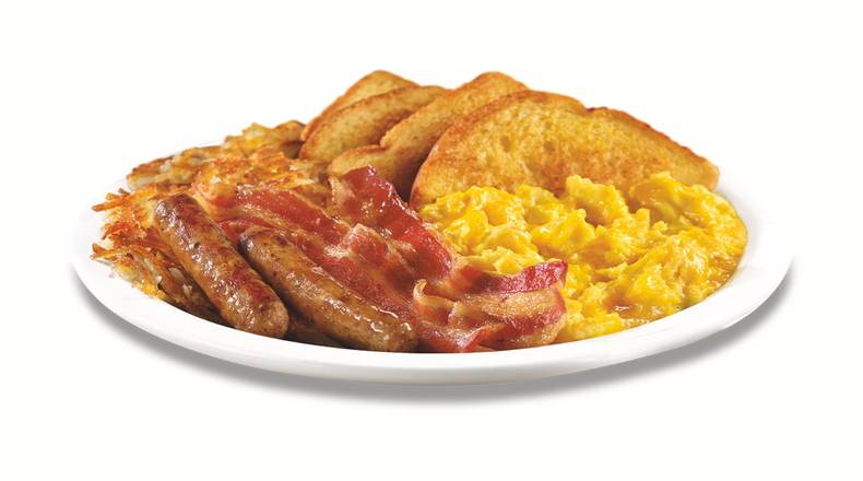 Order All-American Slam® food online from Denny's store, North Charleston on bringmethat.com