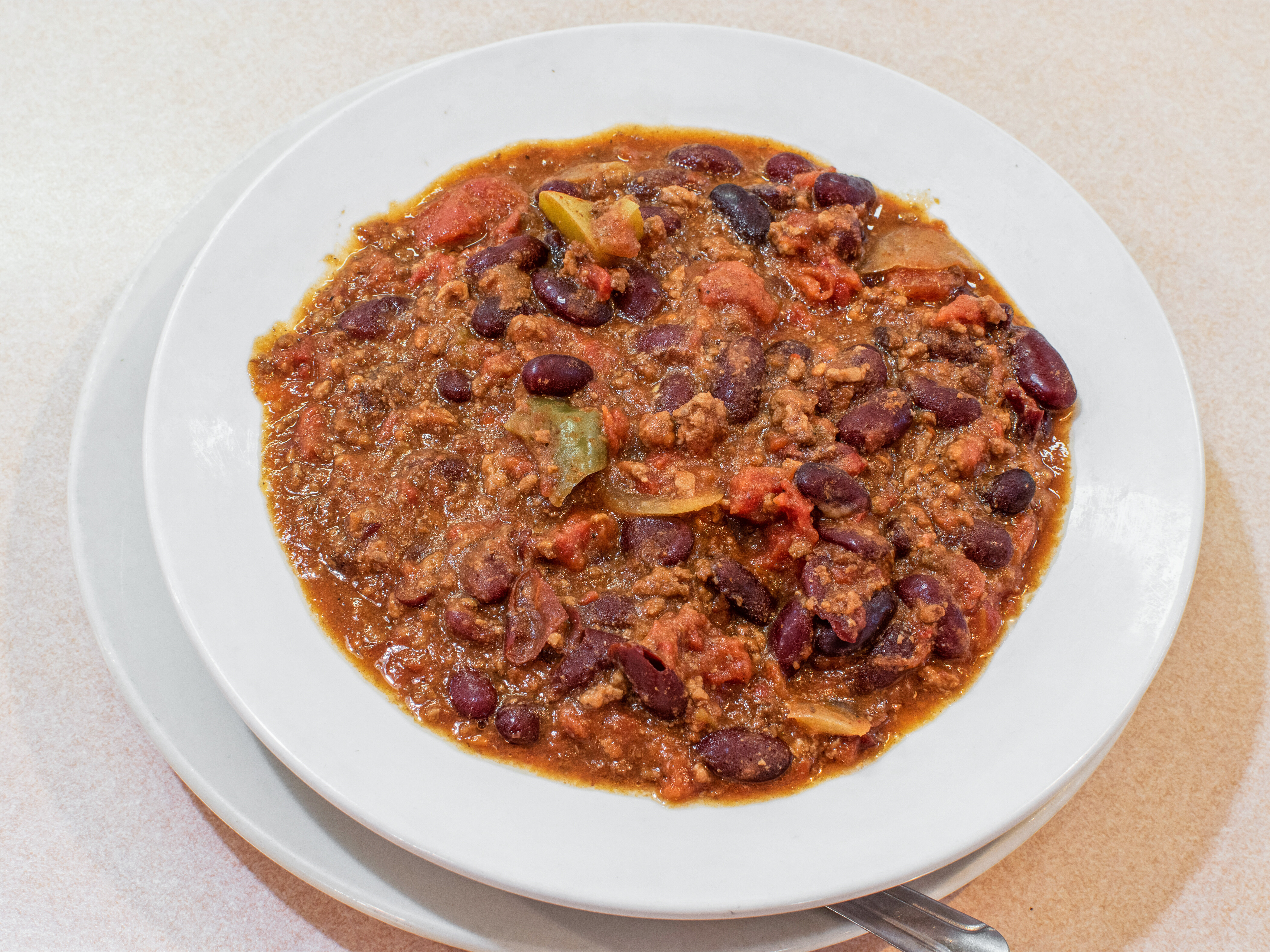 Order Chili Soup food online from Paul Restaurant store, Halethorpe on bringmethat.com