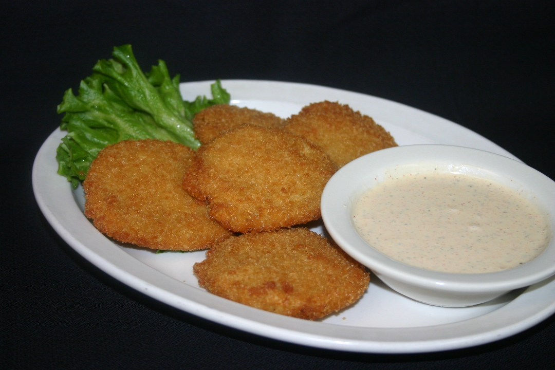 Order Fried Green Tomatoes food online from Goose Creek Diner store, Louisville on bringmethat.com